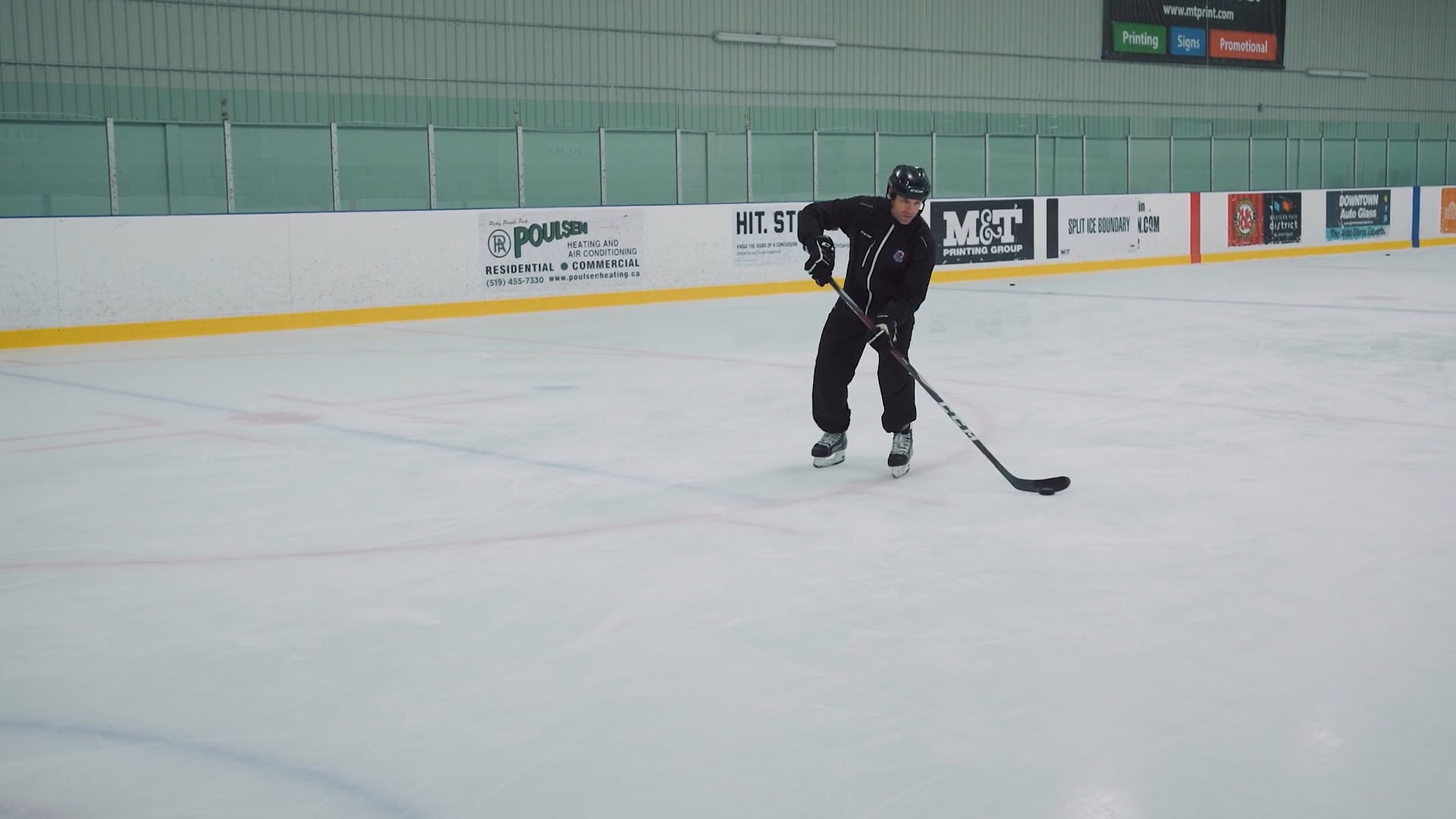 Deconstructing the Wrist Shot - Lesson 5 - Video 3. Game Situation Adding Movement to the Puck Before Releasing